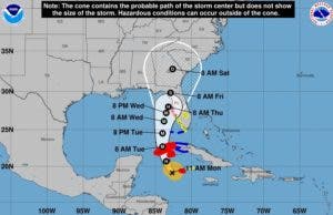 Ian cruza Cuba dejando intensas lluvias