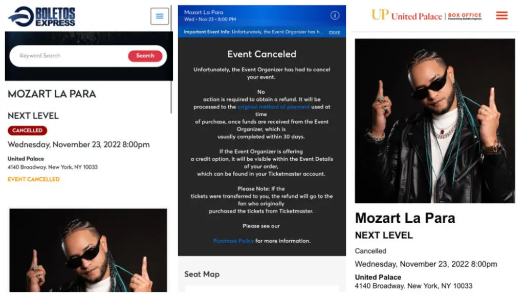 Cancelan concierto de Mozart La Para en Nueva York