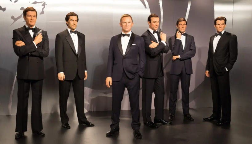 Los actores que han interpretado a James Bond, 007.