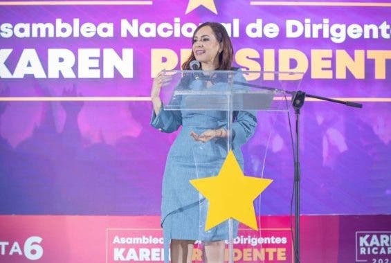 Karen Ricardo llama a los dominicanos a acudir este domingo a votar
