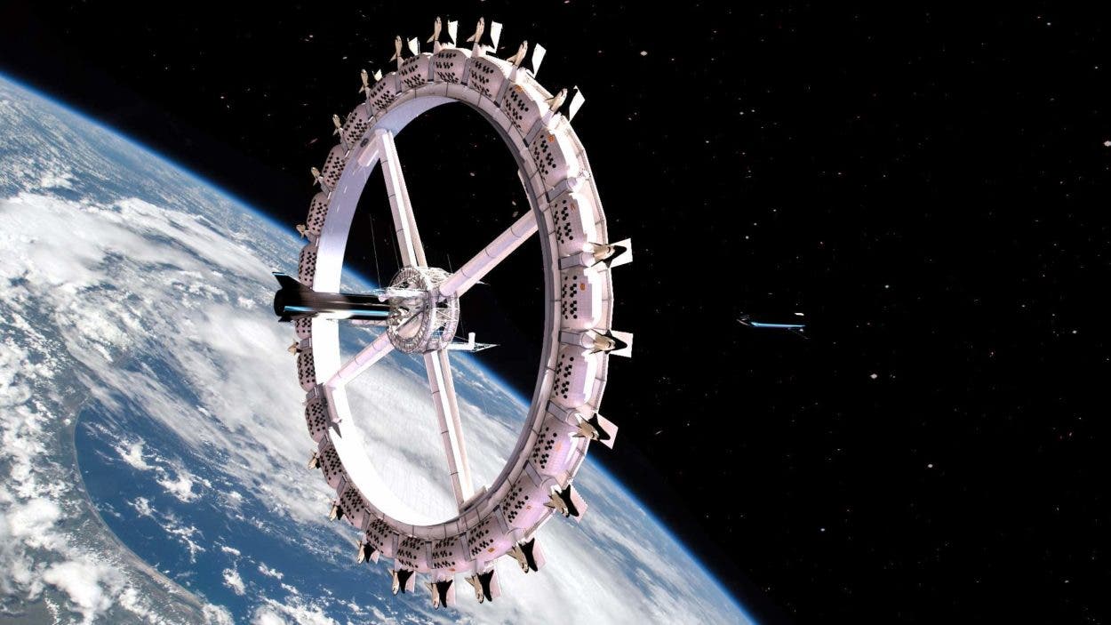 Alojarse en un hotel en el espacio, de ciencia ficción a realidad en 2025