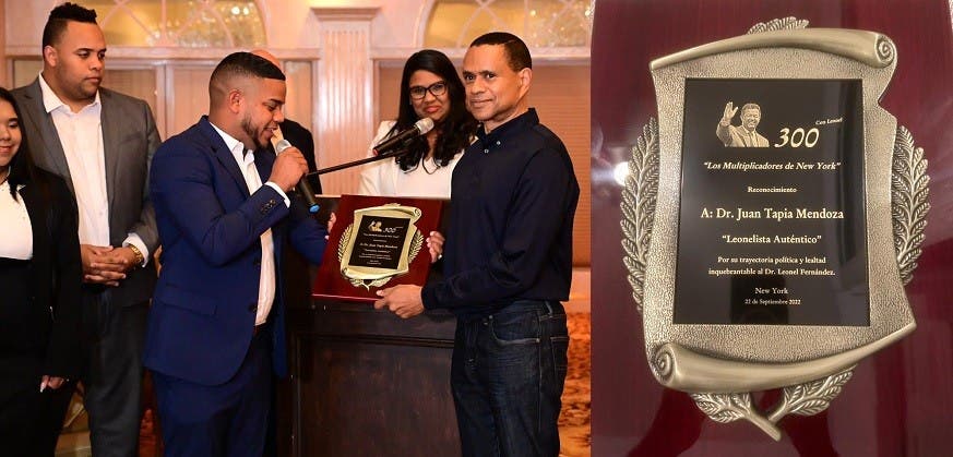 Reconocen a médico dominicano en NY, Leonel Fernández lo felicita