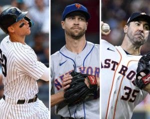 Aaron Judge, DeGrom y Verlander, estrellas en busca de equipo en la MLB