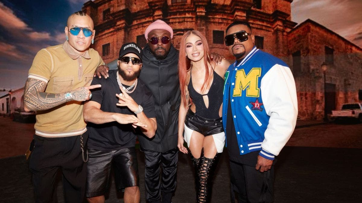 Black Eyed Peas estrenan canción con El Alfa y Anitta