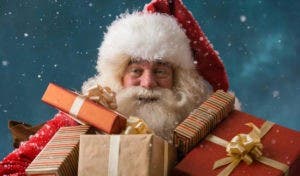 Niños esperan llegada de Santa Claus para un juguete