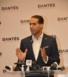 Dantés anuncia aspiraciones a la Senaduría Distrito Nacional