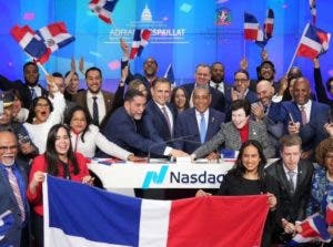 Ministro Hacienda abre operaciones de Nasdaq en NY