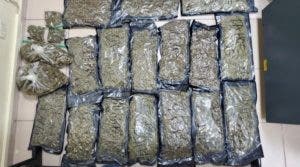 Ocupan marihuana en Aeropuerto Cibao