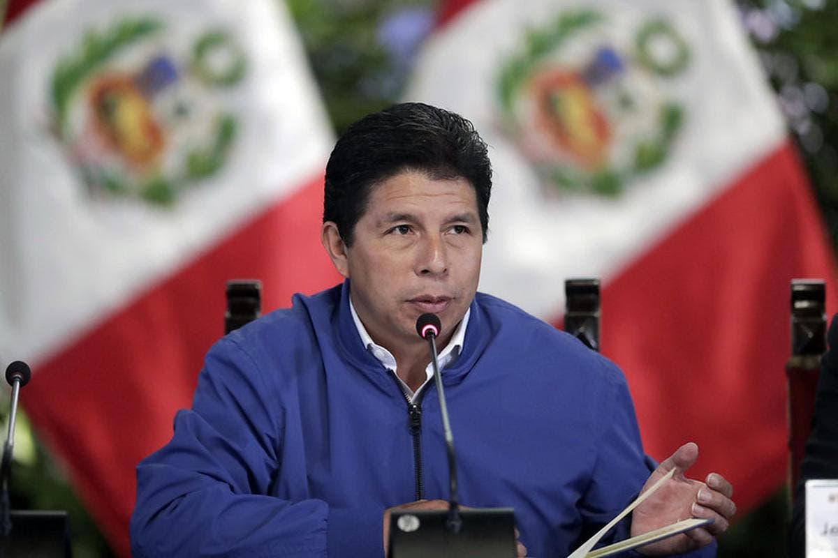 El Congreso de Perú aprueba acusar al expresidente Castillo por corrupción