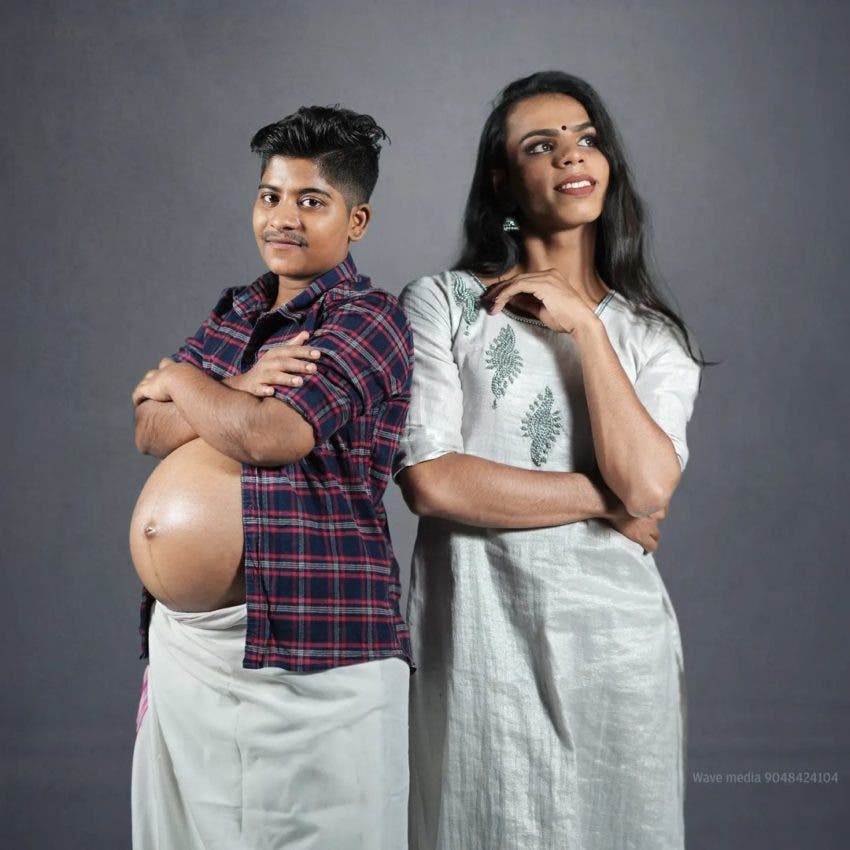 Embarazo viral de pareja transgénero en India se sobrepone al estigma 