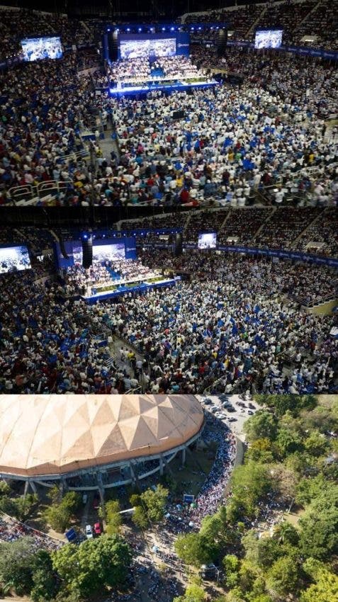 Imágenes del acto de Más Cambio
