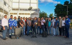 Capacitan estudiantes sobre utilidad dron termográfico