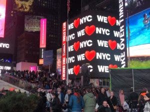 Nueva York pasa del icónico «I ❤ NY» a su nuevo logo pospandemia: «We ❤ NYC»