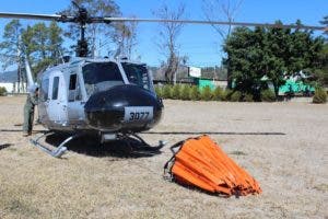 FARD contribuye a sofocar incendio en Valle Nuevo
