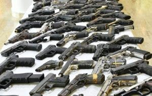 El 69 % de las armas recuperadas en 2025 eran ilegales