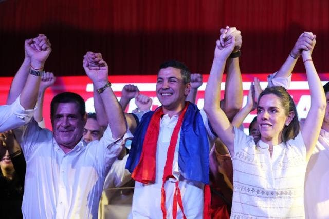 Santiago Peña, proclamado presidente electo de Paraguay con 42,93 % de votos