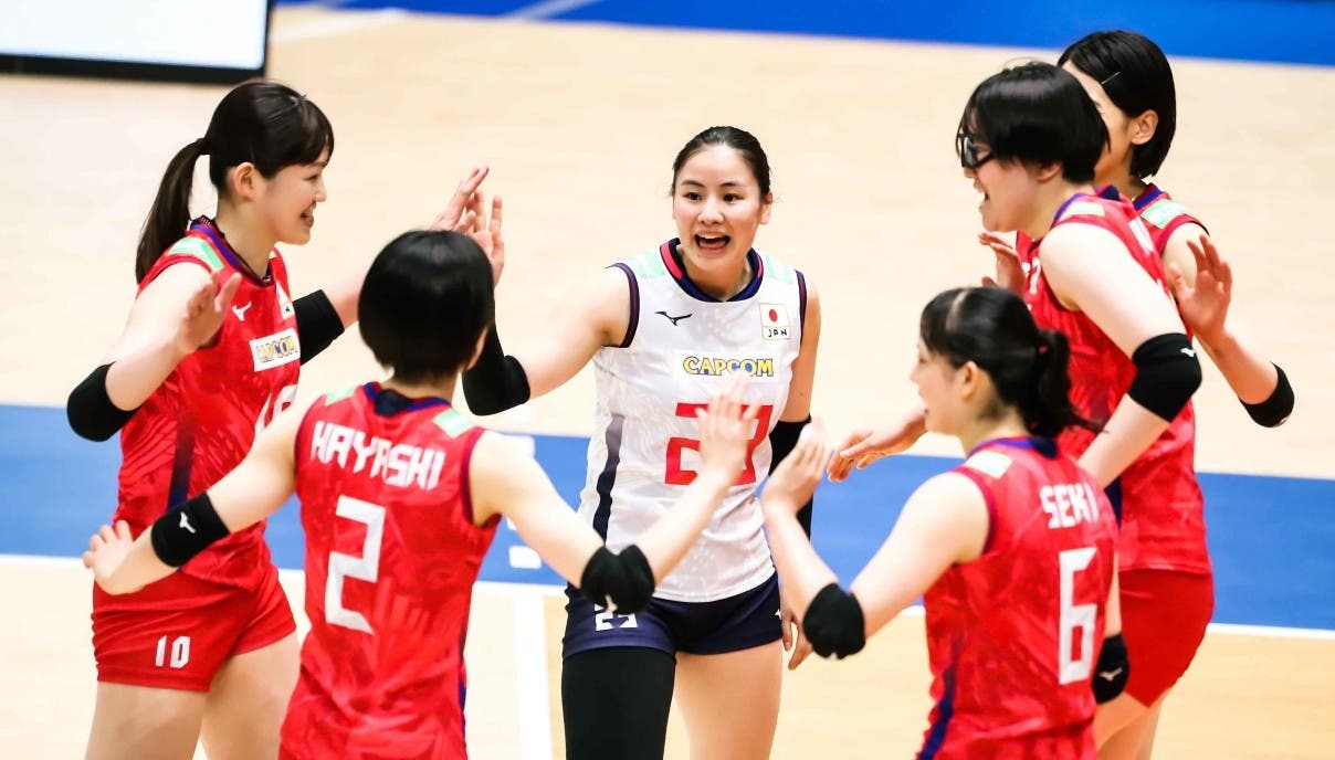 Japón derrota 3-1 a Reinas del Caribe en Liga de Naciones