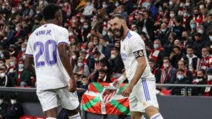 Vinícius y Benzema no entrenan con el grupo y son dudas para Sevilla