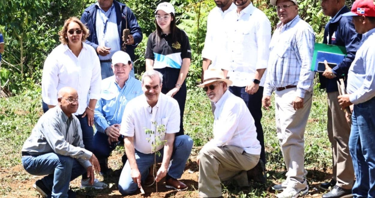 Abinader encabeza plan reforestación