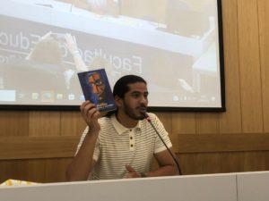 Escritor hace viaje literario