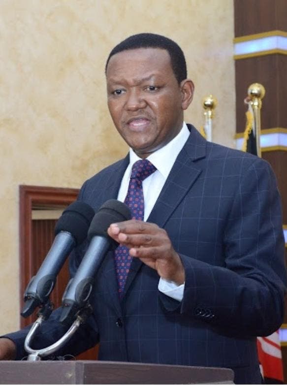 Alfred N. Mutua, primer ministro de Kenia.