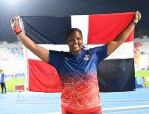 La dominicana Rosa Ramírez, campeona del lanzamiento de peso en Juegos de San Salvador