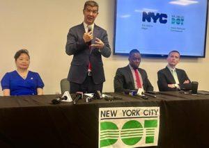 Comisionado de Transporte en NY se reúne con medios de comunicación