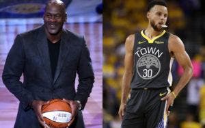 Michael Jordan le rebate a Stephen Curry