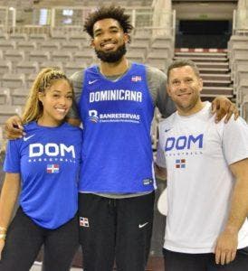 Karl Towns impregna talento y humildad a jugadores del seleccionado RD