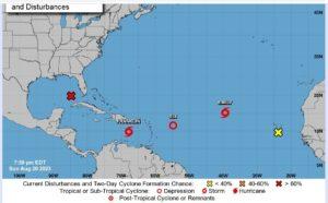 Tormenta Franklin arrojará abundantes lluvias, 16 provincias en alerta amarilla