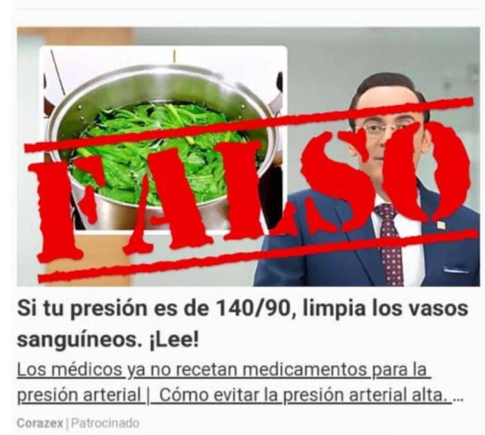 Luis Manuel Aguiló denuncia plataforma digital utiliza su imagen para promocionar fármaco