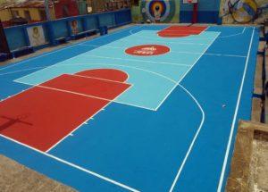 INEFI entrega cancha remozada en Centro Educativo