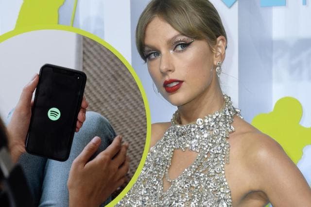 Taylor Swift: primera artista con 100 MM en Spotify