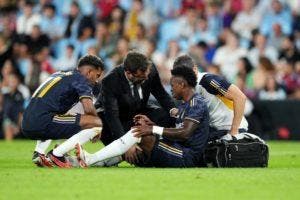 Vinícius sufre una rotura muscular y estará 6 semanas de baja