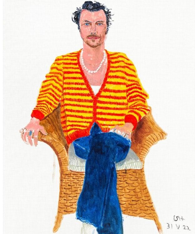 Exhibirán retrato de Harry Styles en la National Portrait Gallery