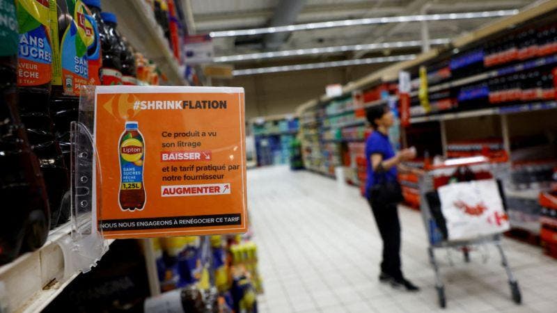 "Reduflación": el supermercado que avergüenza a las firmas que reducen el tamaño de sus productos pero no el precio
