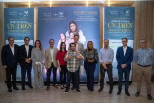 A escena pieza teatral “Como si pasara un tren”