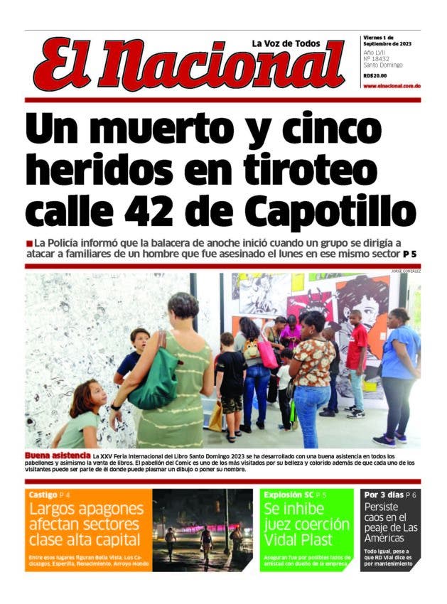 Impreso viernes 1 septiembre 2023