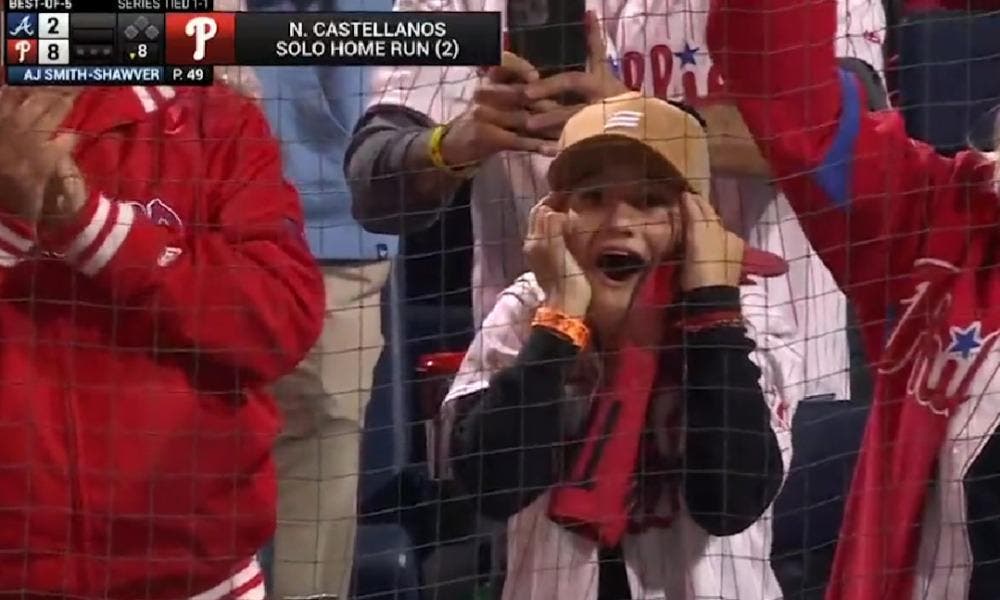 Nick Castellanos recibe impulso de su hijo Liam