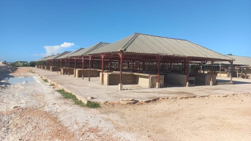 Los haitianos tampoco acudieron al mercado de Pedernales./Foto Julio Gómez