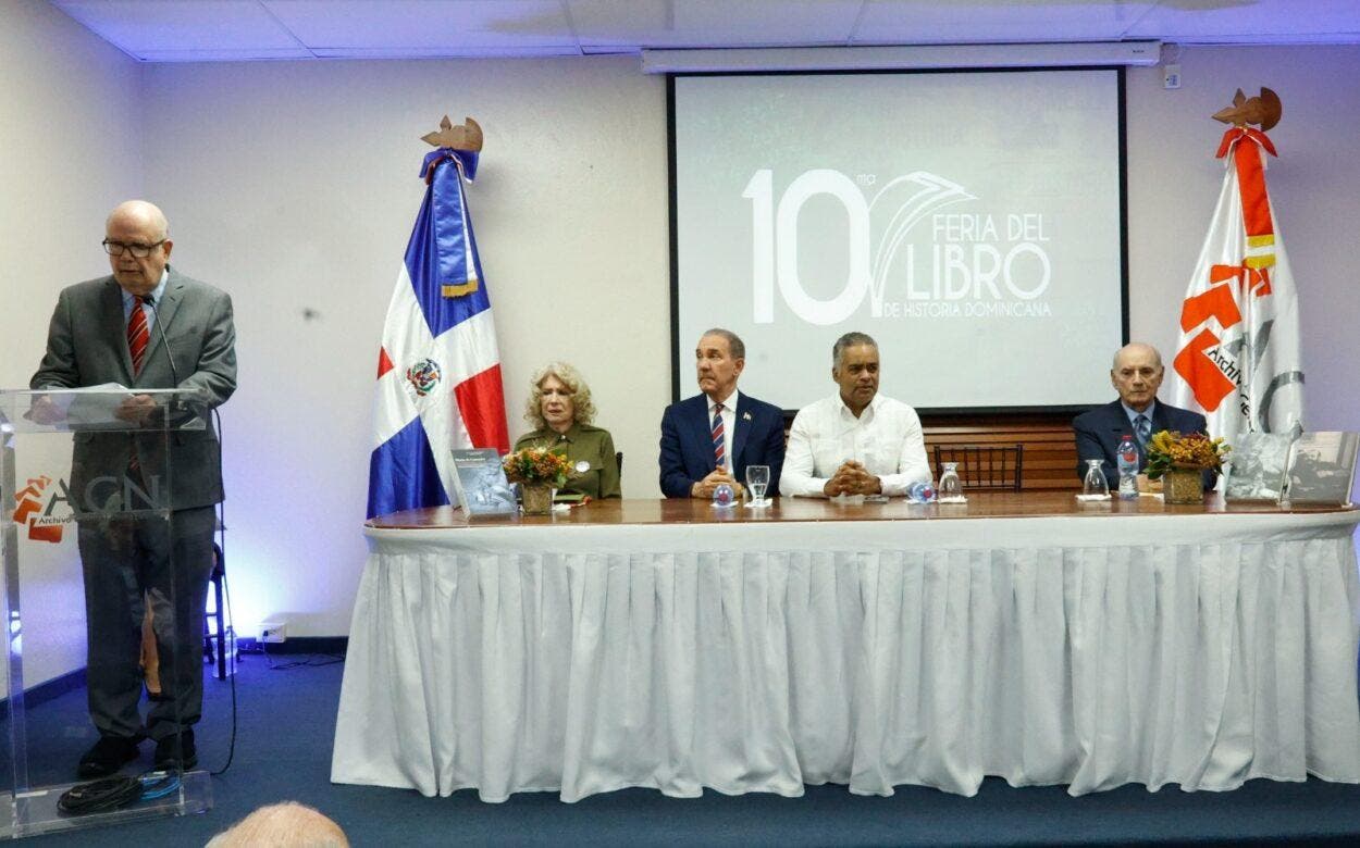 AGN inaugura Feria del Libro Historia Dominicana