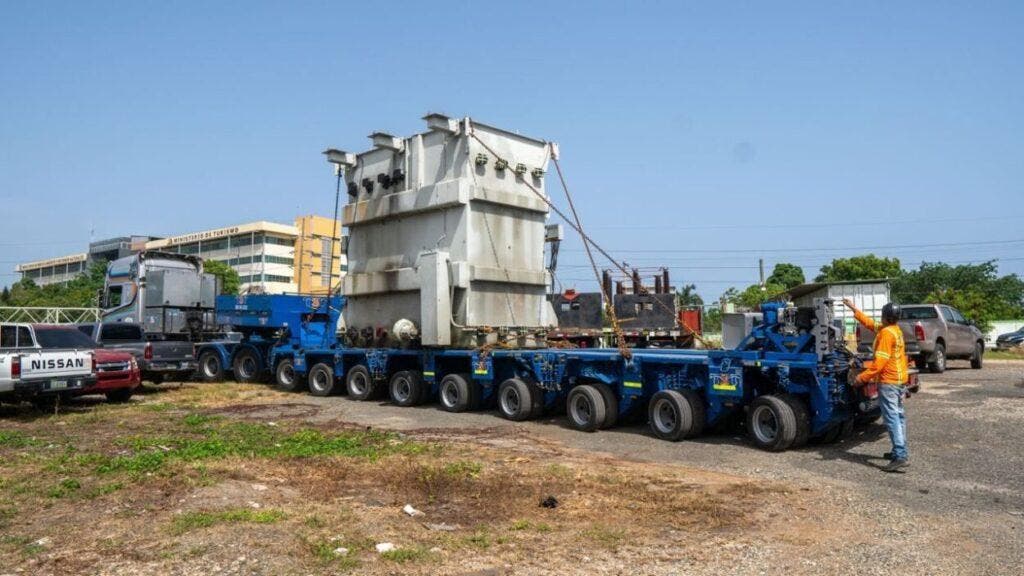 Trasladarán autotransformador de 200 MVA desde Herrera hacia Arroyo Hondo este sábado