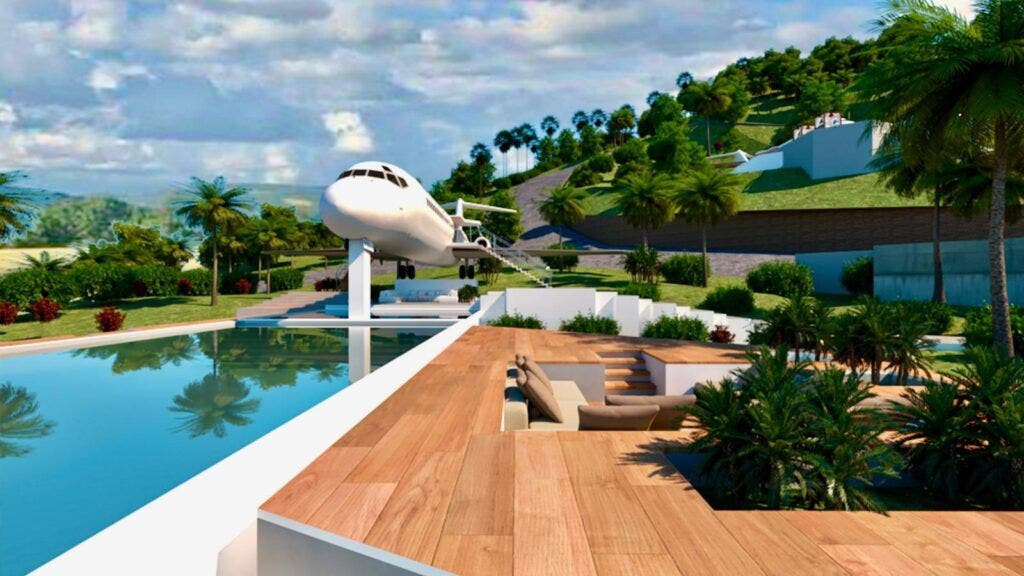 Grupo 7Palms presentó Volaville, un proyecto hotelero de aviones con un concepto inédito