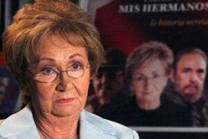 Fallece a los 90 años en Miami Juanita Castro, hermana de Fidel Castro