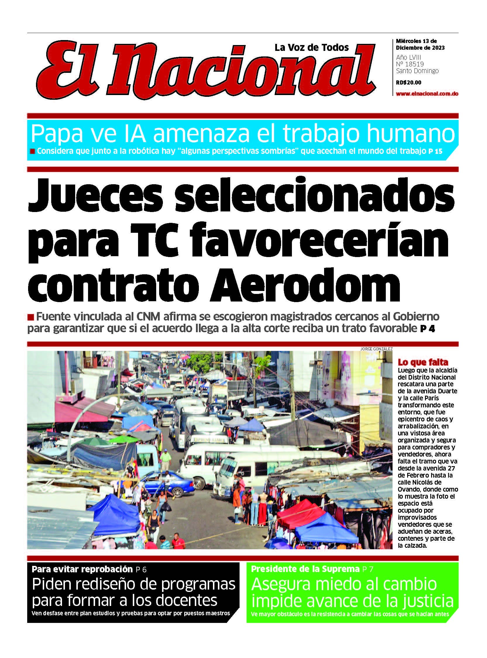 Impreso miércoles 13 diciembre 2023