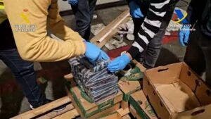 Intervienen en España 530 kilos de cocaína procedentes de República Dominicana