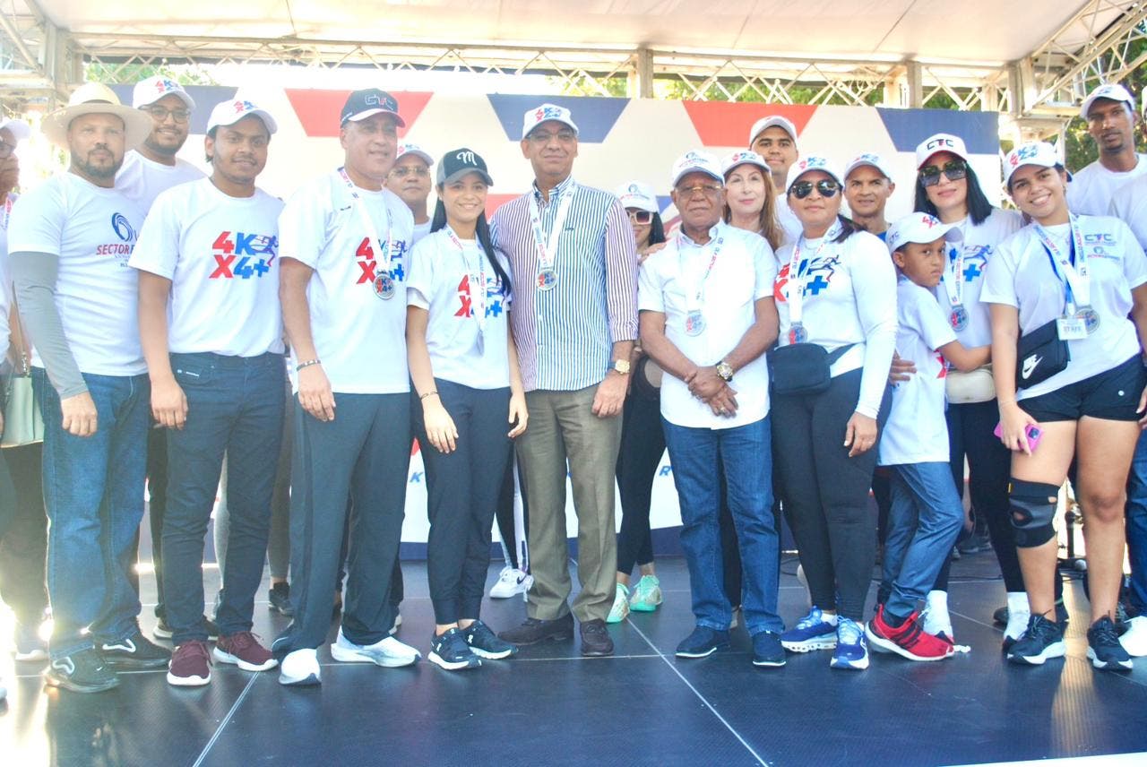 CTC y movimiento Ola realizan «Maratón 4K» en apoyo Luis Abinader
