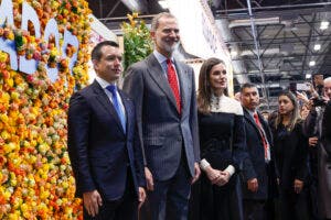 Los reyes de España inauguran la 44 edición de Fitur junto al presidente de Ecuador