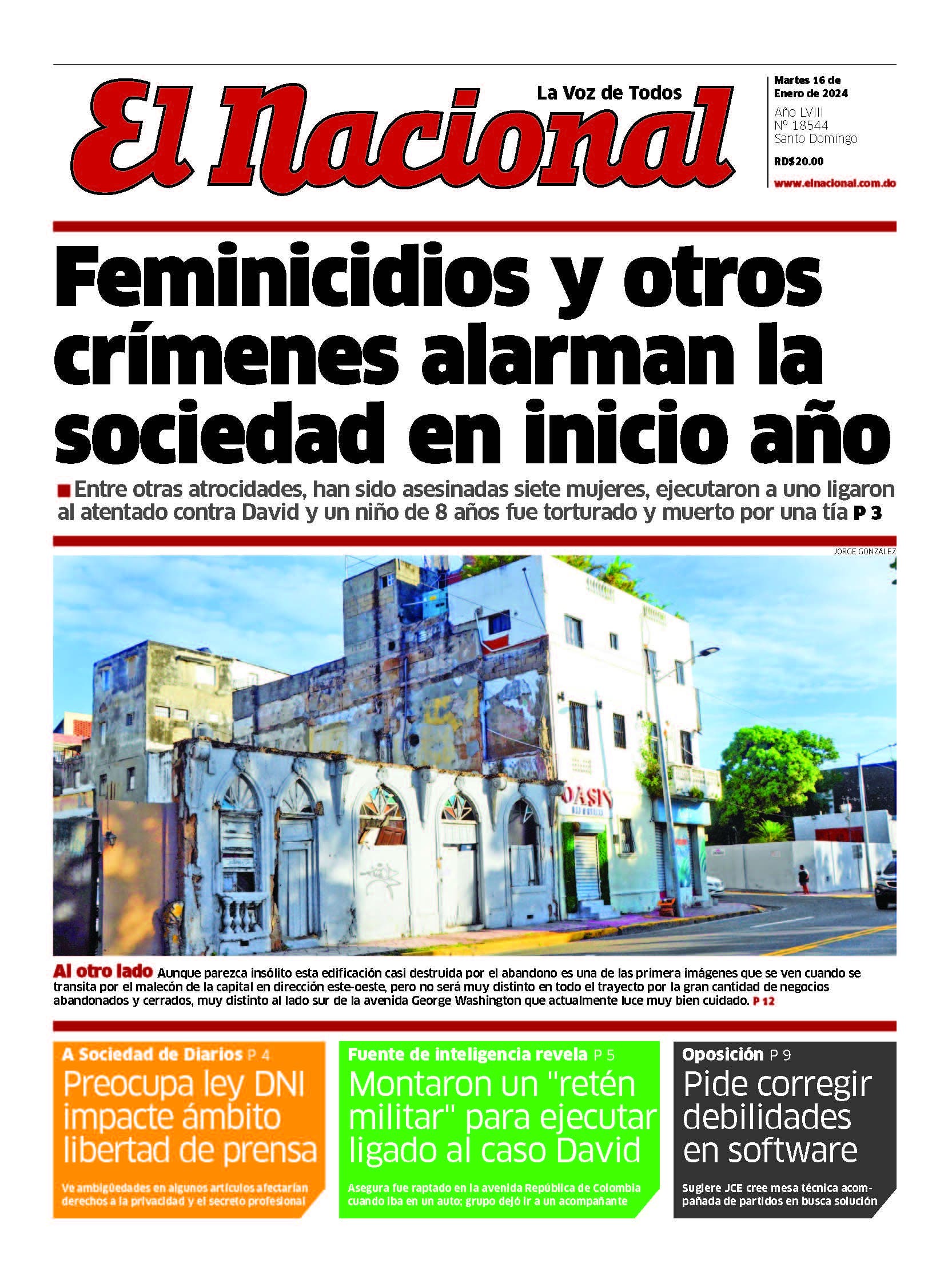 Impreso martes 16 enero 2024