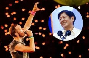 Presidente filipino genera polémica tras ir a concierto de Coldplay en helicóptero por tráfico
